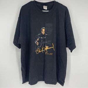 Neil Diamond 2001 On Tour Men's T-Shirt size XXL Gildan Activewear